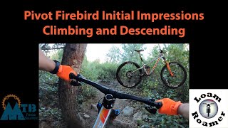 2023 Pivot Firebird First Impressions  Down is fast  but up How does it ride [upl. by Loferski841]