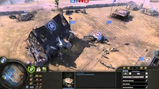 Company of Heroes 1  Semois  LuckyStrike vs BKMod [upl. by Ardnuaet813]