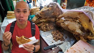 ULTIMATE Street Food Tour in Rabat Morocco  MASSIVE MOROCCAN COUSCOUS  MERGUEZ SAUSAGE amp COW HEAD [upl. by Adlesirg]