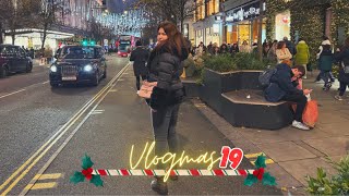 VLOGMAS 19 🎅🏻 Mergem in Londra ca sa vedem luminitele de Craciun [upl. by Ilera453]