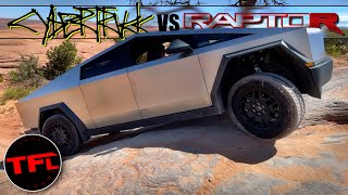 The Tesla Cybertruck Struggles in Our First OffRoad Test [upl. by Brunhilde721]