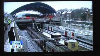 15 FEB 2010 BELGIUM BUIZINGEN HALLE quotACCIDENT FERROVIAIREquot JOURNAL TELE RTLTVI 1300H EN BREF [upl. by Attalie754]