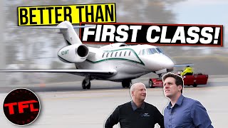 Heres What It Is Like To Fly Private It Will Blow Your Mind Citation X Review [upl. by Meehyrb735]