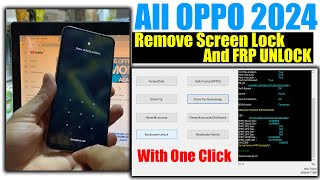 All Oppo Pattern Unlock Tool  Remove Screen Lock  FRP Bypass 2024 [upl. by Ahcsrop]