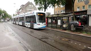 Bogestra Straßenbahn Tram Bochum 1282023 [upl. by Esyned]