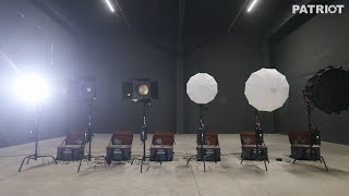 Aputure LS 600d Pro Light Storm Daylight LED Light  PATRIOT Rental [upl. by Isabea]