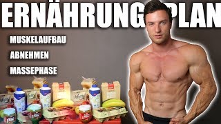 ERNÄHRUNG  So erreichst du deinen Traumkörper   Ernährungsplan und Supplements [upl. by Nya923]