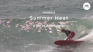 Summer Heat  Longboard surfing session in San Onofre California [upl. by Ballard]