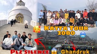 KATTA TOUR 2080🥰  Pokhara  Ghandruk  Phewa lake  Peace pagoda Lots of fun [upl. by Robbie]