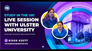 Why should you consider studying at Ulster University  For Indian students Northern Ireland  PSA [upl. by Popper]