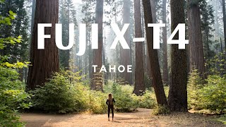 Fuji XT4  Cinematic  Flog  Long GOP  4K  Lake Tahoe California [upl. by Einalem164]