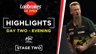 Day Two Evening Highlights  Stage Two  2021 Ladbrokes UK Open [upl. by Nageek]