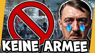 UNMÖGLICHE CHALLENGE Dass deutsche Reich OHNE ARMEE im zweiten Weltkrieg [upl. by Anattar469]