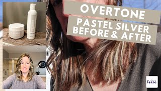 Overtone Pastel Silver  Before and After  All Things Fadra [upl. by Cynthie]