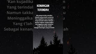 KENANGAN TERINDAH  lagu samsons [upl. by Bertrand]