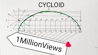 Cycloid Engineering Drawing [upl. by Firehs]