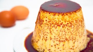 En 15 MINUTOS FLAN casero de leche condensada SIN HORNO [upl. by Maidie]