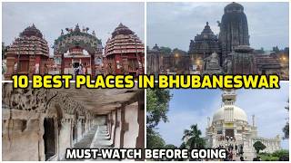 Top 10 Tourist Places to Visit in Bhubaneswar  Temples Best Parks amp More [upl. by Anitreb988]