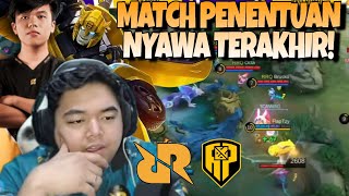 NYAWA TERAKHIR RRQ  MATCH PENENTUAN  SENAM JANTUNG COK  RRQ VS APBREN MATCH 3  GOF [upl. by Ybreh]