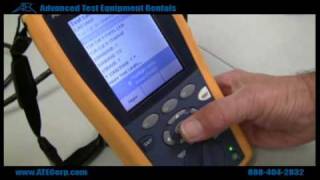 How to Use a Fluke DTX1800 Cable Analyzer [upl. by Toscano848]