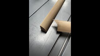 How To Cope Molding The Easiest Way Crown Molding Base Molding and Shoe Molding shorts [upl. by Yeruoc]