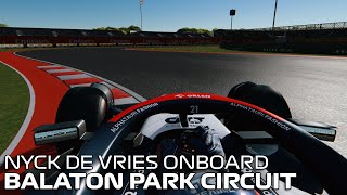 Nyck De Vries Onboard Balaton Park Circuit  Assetto Corsa [upl. by Favian]