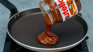 Nimeni nu se astepta la asa rezultat Cel mai fin si delicios desert cu Nutella [upl. by Noterb]