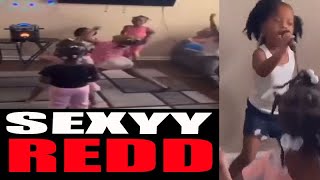 Hangs On Your Knees quotSexyy Reddquot Song Kids Dancing [upl. by Mathis]