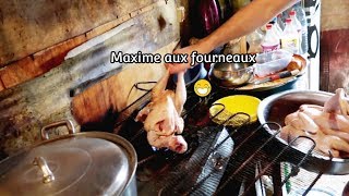 vlog cameroun maxime aux fourneaux [upl. by Eseerehc]