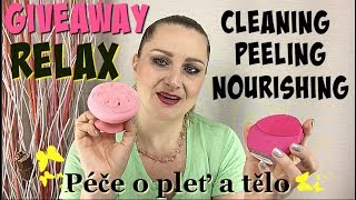 Relax cleanin peeling nourishing  Péče o pleť a tělo  GIVEAWAY [upl. by Lidaa]