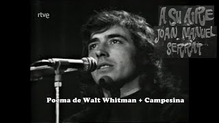 Joan Manuel Serrat  Poema de Walt WhitmanCampesina  A su aire 1974 [upl. by Trebled]