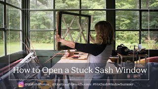 How to Open a Stuck Sash Window [upl. by Kaazi]