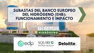 🟢 Subastas del Banco Europeo del Hidrógeno EHB funcionamiento e impacto 💰 [upl. by Mylan]