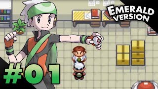 Lets Play Pokemon Emerald  Part 1  A new quest [upl. by Lorrimor]