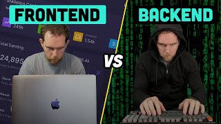 Frontend vs Backend Software Development  Which should you learn [upl. by Inig486]