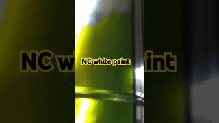 Nitro cellulose white paintpaint whitebossspeedthepainter [upl. by Doreen]