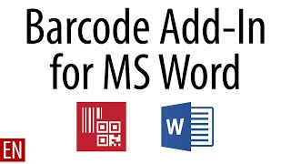 How to Create Barcodes in Word Full Integration Unlocked [upl. by Eatton]