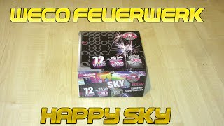 Weco Feuerwerk  Happy Sky  Silvester 20172018 1080P FullHD [upl. by Krefetz]