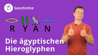 Ägyptische Hieroglyphen Was ist das und woher kommen sie – Geschichte  Duden Learnattack [upl. by Anairo]