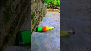 Crushing Crunchy amp Soft Things ⚠️🔥 Breaking glass bottles asmr shorts asmrsound satisfyingvideo [upl. by Hairam]