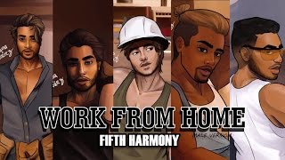 Fifth Harmony  Work From Home  Male Version [upl. by Ahsenyt]