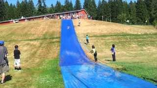 2013 NorthWest Kids Village  Slip n Slide activity [upl. by Pages]