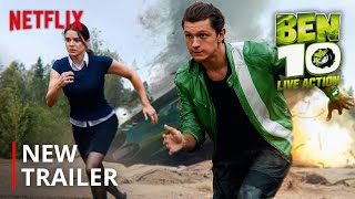 BEN 10 Live Action Movie – New Trailer  Tom Holland  Netflix [upl. by Enelehs]