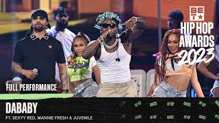 DaBaby Sexyy Red Juvenile amp Mannie Fresh Perform ‘Project Chick’ amp More Hits  Hip Hop Awards 23 [upl. by Adnak]