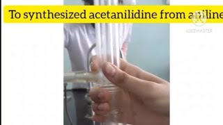 Synthesis of Acetanilide From Aniline DPHARM BPHARM [upl. by Eiser537]