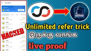 Rooter app easy way refer trick and script in tamil 2021 live working proof 😂 super app [upl. by Danyette807]