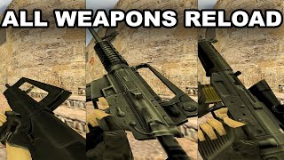 CS 16  All Weapons Reload Animation 2020 [upl. by Nuy]