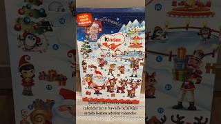 Kinderin yeni yıl çikolatası kinder cikolata noel chocolate [upl. by Ard]