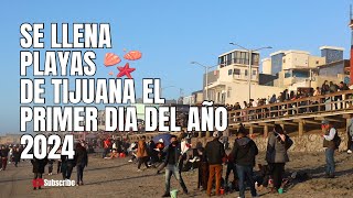 quotMalecón de PLAYAS de Tijuana Así Lucía en el INICIO del Año Nuevo 2024quot [upl. by Frohne]