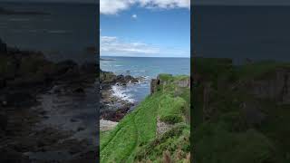 Hidden ruins of Findlater Castle in Scotland [upl. by Laerdna]